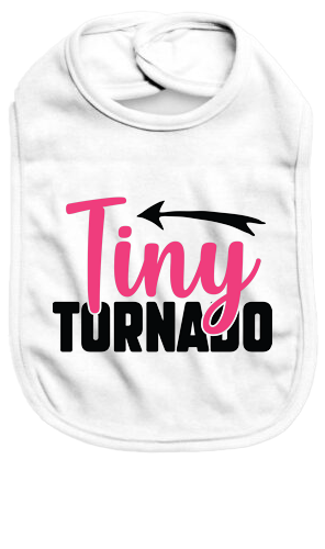 Tiny Tornado - Baby Bib