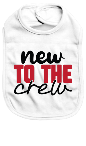 New to the Crew - Baby Bib