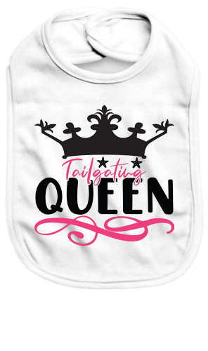 Tailgating queen - Baby Bib