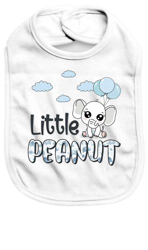 Little peanut - Baby Bib