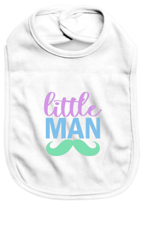 Little Man - Baby Bib