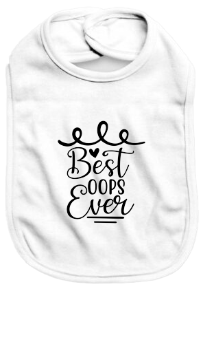 Best oops ever - Baby Bib - Baby Bib