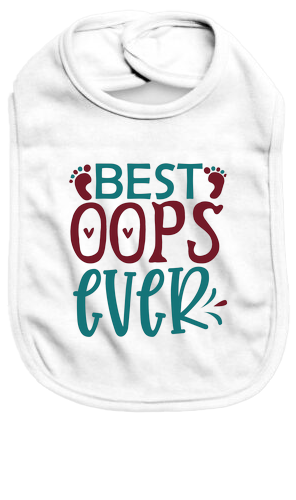 Best oops ever - Baby Bib - Baby Bib