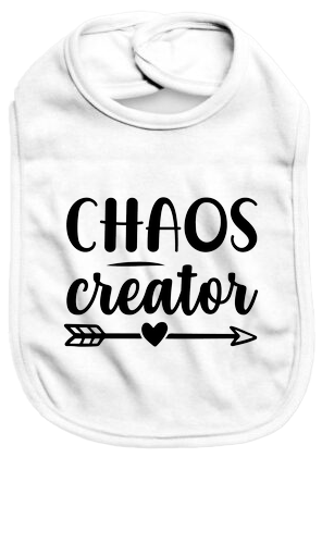 Chaos creator - Baby Bib - Baby Bib