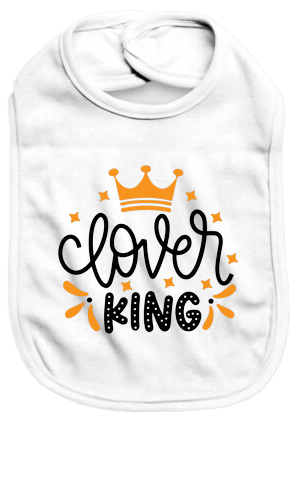 Lover king - Baby Bib - Baby Bib