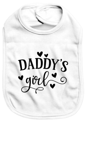 Daddy's girl - Baby Bib - Baby Bib