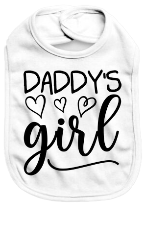 Daddy's girl - Baby Bib - Baby Bib