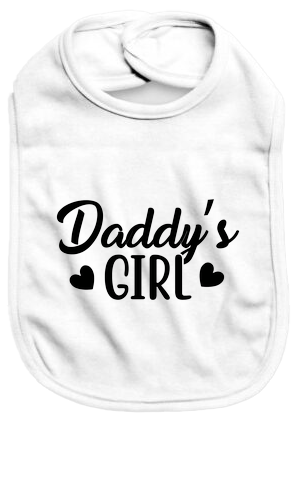 Daddy's girl - Baby Bib - Baby Bib