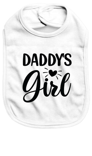 Daddy's girl - Baby Bib - Baby Bib